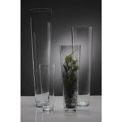 Váza vysoká kónická výška50cm sklo Sandra Rich dekorativní váza - Nejlepší  Ceny.cz