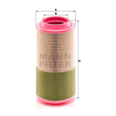 MANN-FILTER Vzduchový filtr C22625 – Hledejceny.cz