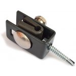 Příchytka plotového panelu do zdi / kovu, antracit RAL7016 – Sleviste.cz