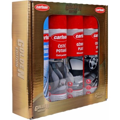 Carlson Dárková sada autokosmetiky Golden Edition zimní – Zboží Mobilmania