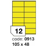 Rayfilm 105x48 mm 300 archů, matně žlutá, R0121.0913D – Zbozi.Blesk.cz