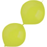 Amscan Balónky latexové spojovací dekoratérské metalické kiwi zelené 15 cm – Zboží Dáma