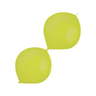 Amscan Balónky latexové spojovací dekoratérské metalické kiwi zelené 15 cm – Zboží Dáma