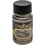 Cadence metalická barva na textil 50 ml antracit – Zboží Dáma