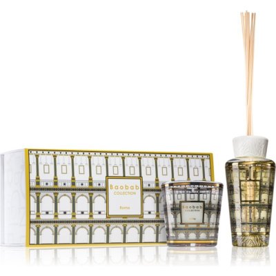 Baobab Collection My First Baobab Dárková sada Roma Vonná svíčka 190 g + difuzér 250 ml + tyčinky – Hledejceny.cz