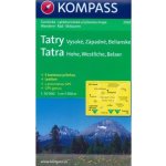 Kompass 2100 Tatry - Vysoké - Západné - Belianske - turistická mapa 4v1 – Hledejceny.cz