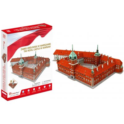 CubicFun 3D puzzle Královský zámek ve Varšavě 105 ks – Zbozi.Blesk.cz