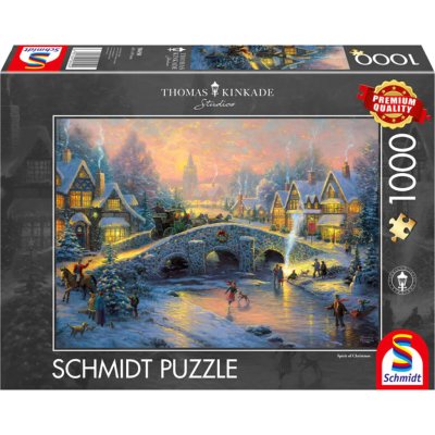 Schmidt Duch Vánoc Thomas Kinkade 1000 dílků – Hledejceny.cz