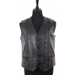 Max kožená vesta Freddy černá – Sleviste.cz