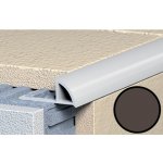 Profil-EU L8250H Lišta ukončovací tmavě hnědá 2,5 m – Sleviste.cz