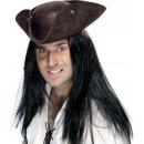 Karnevalový kostým Hnědý pirátský klobouk