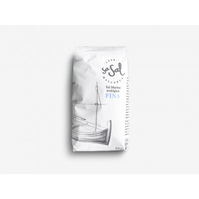 Natural Mallorca Sa Sal ECO mořská sůl jemná 500 g – Zboží Dáma