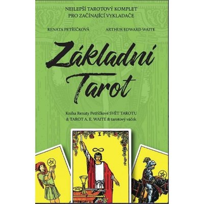 Základní Tarot - Kniha Svět tarotu + 78 karet A.E.Waite + váček, 2. vydání - Renata Petříčková