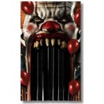 Guirca Visící dekorace závěs Halloween Klaun 145 x 240 cm – Zboží Dáma