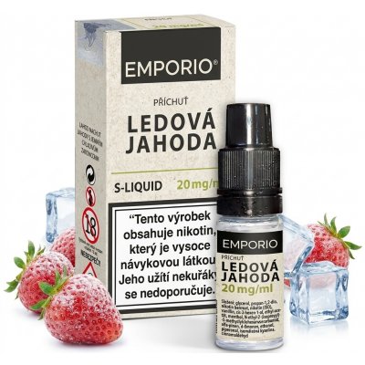 Imperia Emporio Salt Ledová Jahoda 10 ml 20 mg – Hledejceny.cz