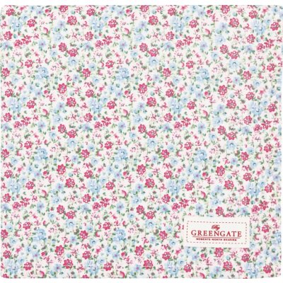 Green Gate Bavlněný ubrus Louisa White 100x100 cm multi – Hledejceny.cz