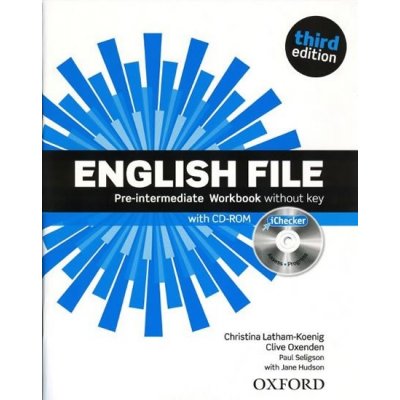 English File Pre-Intermediate Workbook without key + iChecker CD-ROM - Christina Latham-Koenig; Clive Oxenden; Paul Selingson – Hledejceny.cz