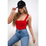 Kesi body Umal s ramínkami červené – Zboží Dáma