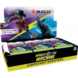 Wizards of the Coast Magic The Gathering: March of the Machine Jumpstart Booster Box 18 boosterů