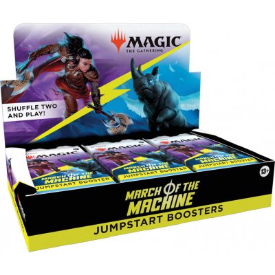 Wizards of the Coast Magic The Gathering: March of the Machine Jumpstart Booster Box 18 boosterů – Zboží Mobilmania