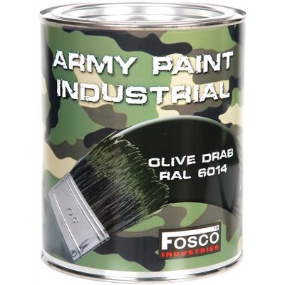 Fosco Barva nátěrová 1l - olive drab ral 6014