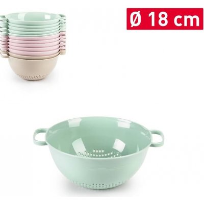 Cedník na postavení 18 cm, plast, barvy mix – Zboží Dáma