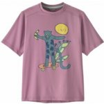 Patagonia Capilene Silkweight T-Shirt Kid Jaguar Boogie Light Violet – Sleviste.cz