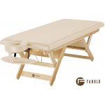 Fabulo Spa Relax 184 x 81 cm 38 kg krémová – Zboží Dáma