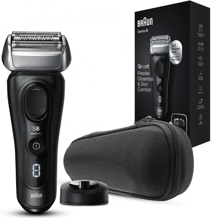 Braun Series 8 8410s Wet & Dry Black