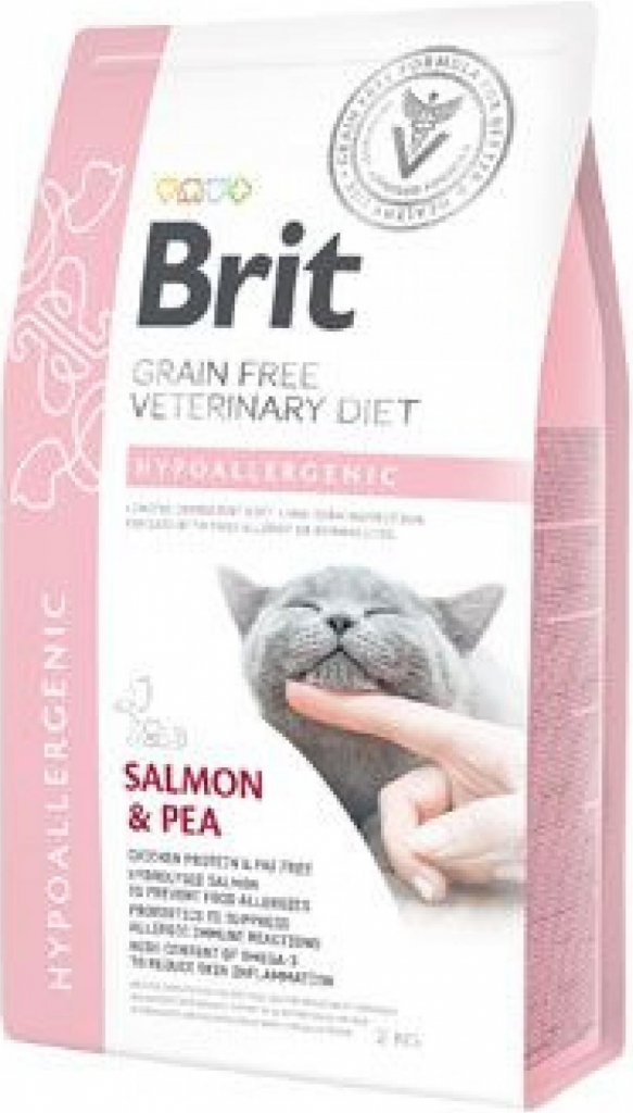 Brit Veterinary Diets Cat GF Hypoallergenic 2 kg