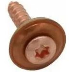 Vrut s podložkou 15 mm 4,5x25 mm Cu – Hledejceny.cz