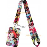 Šňůrka na krk 24534 s cedulkou na ID karty Hotel Hazbin – Zboží Dáma