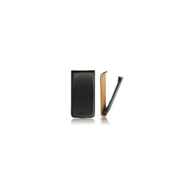 Pouzdro ForCell Flip vertikální Nokia Asha 308 černé