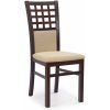 Jídelní židle MOB Garret 3 ořech / béžová