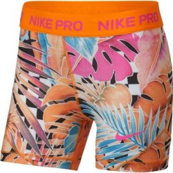Nike NP Short Boy AOP1 dívčí sportovní šortky oranžová dětské kraťasy a  šortky - Nejlepší Ceny.cz