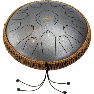 Shamann 14" 15 Notes C-Major Silver Tongue Drum – Zboží Dáma