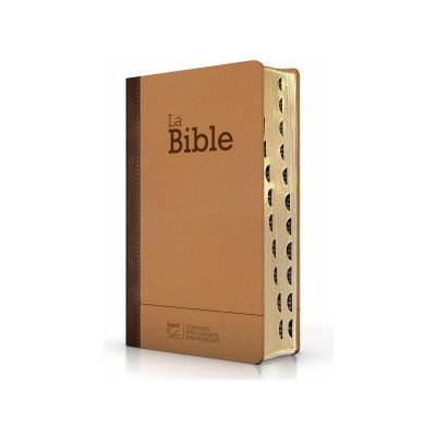 Bible Segond 21 compacte premium style - duo cuir praliné-chocolat – Zboží Mobilmania