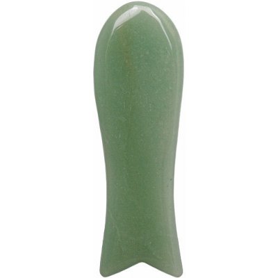 Nefertitis Gua sha z avanturínu ve tvaru rybky NF30607 - cca 9,5 cm – Zboží Dáma
