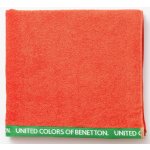 United Colors of Benetton plážová osuška Benetton 90 x 160 cm 100% bavlna Velur červená – Zboží Mobilmania