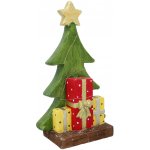 Pro-Tech shop Vánoční figurka stromeček s dárky LED 25,5x13,5x45,5cm 69419 – Hledejceny.cz