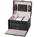 Beautylushh 8898 šperkovnice se zrcadlem černá – Hledejceny.cz