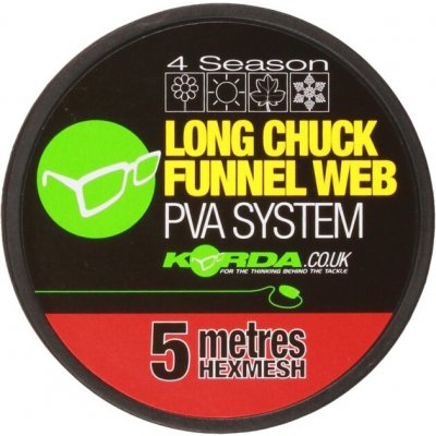 Korda PVA punčocha Longchuck Funnel Web 4 Season Hexmesh hrubá 5 m – Hledejceny.cz