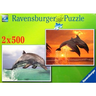 Ravensburger Delfíni 2 x 500 dílků – Hledejceny.cz