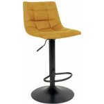 House Nordic Middelfart žlutý samet + černá podnož – Zboží Mobilmania