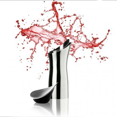 Dekantační nálevka na víno Swan 6v1 Vagnbys – aerátor, filtr, kryt hrdla a závitu (nerez) – Hledejceny.cz