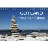 Kalendář Gotland Perle der Ostsee Tisch DIN A5 quer CALVENDO Monats 2024