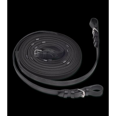 Waldhausen X-Line dlouhé kožené otěže černá – Zboží Mobilmania