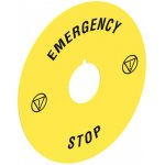 Lovato Electric LPXAU113 štítek EMERGENCY/STOP – Hledejceny.cz