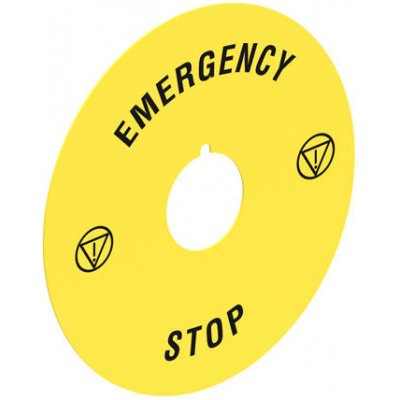 Lovato Electric LPXAU113 štítek EMERGENCY/STOP – Hledejceny.cz