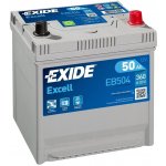 Exide Excell 12V 50Ah 360A EB504 – Hledejceny.cz